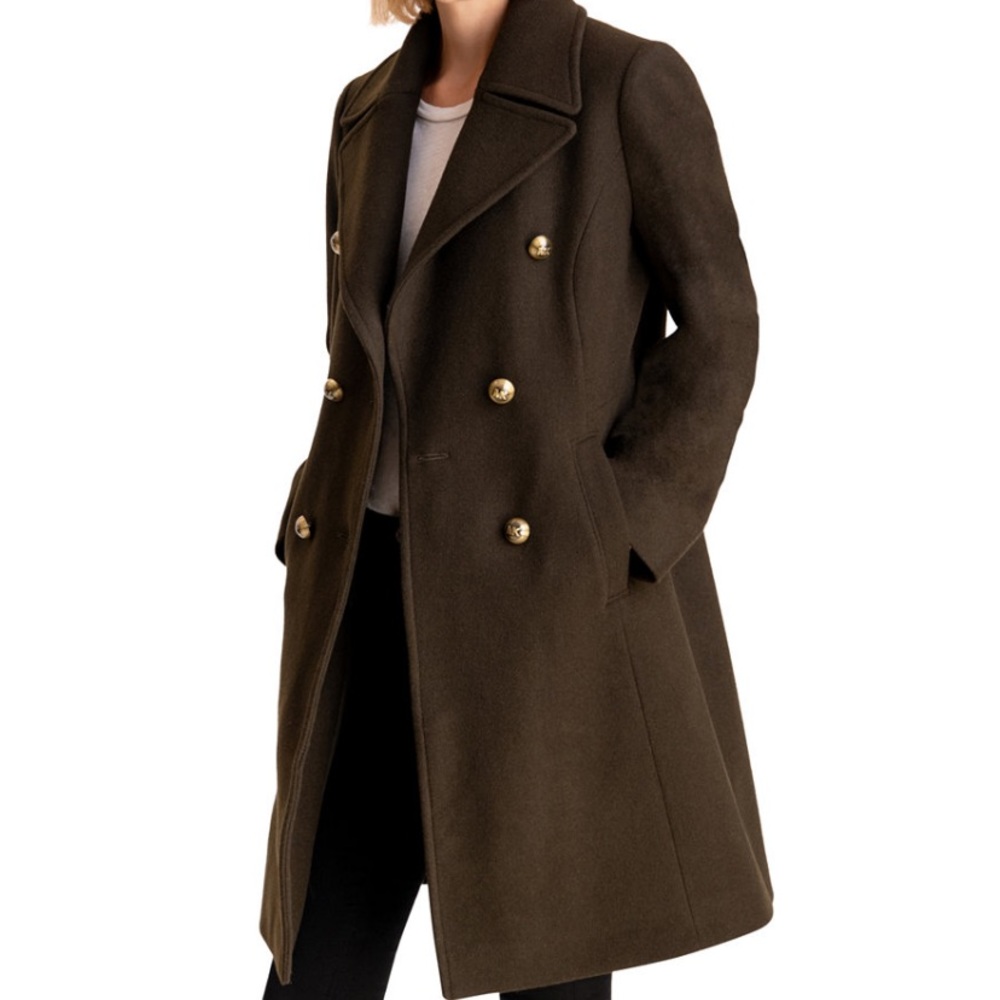 Michael Kors Double Breasted Walker Coat